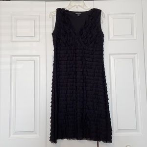 Black Ruffle Dress